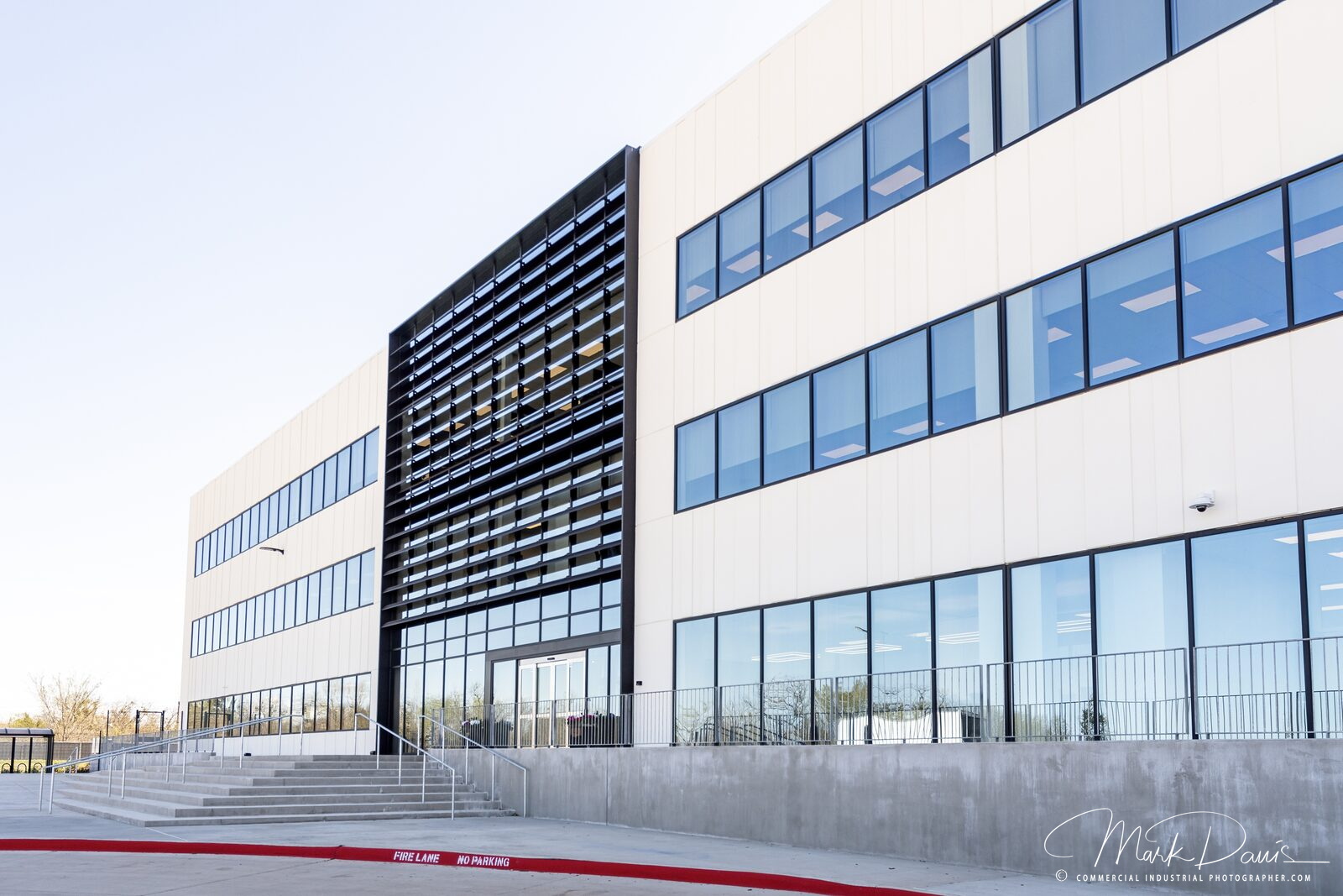 Corporate office building exterior architectural photography
