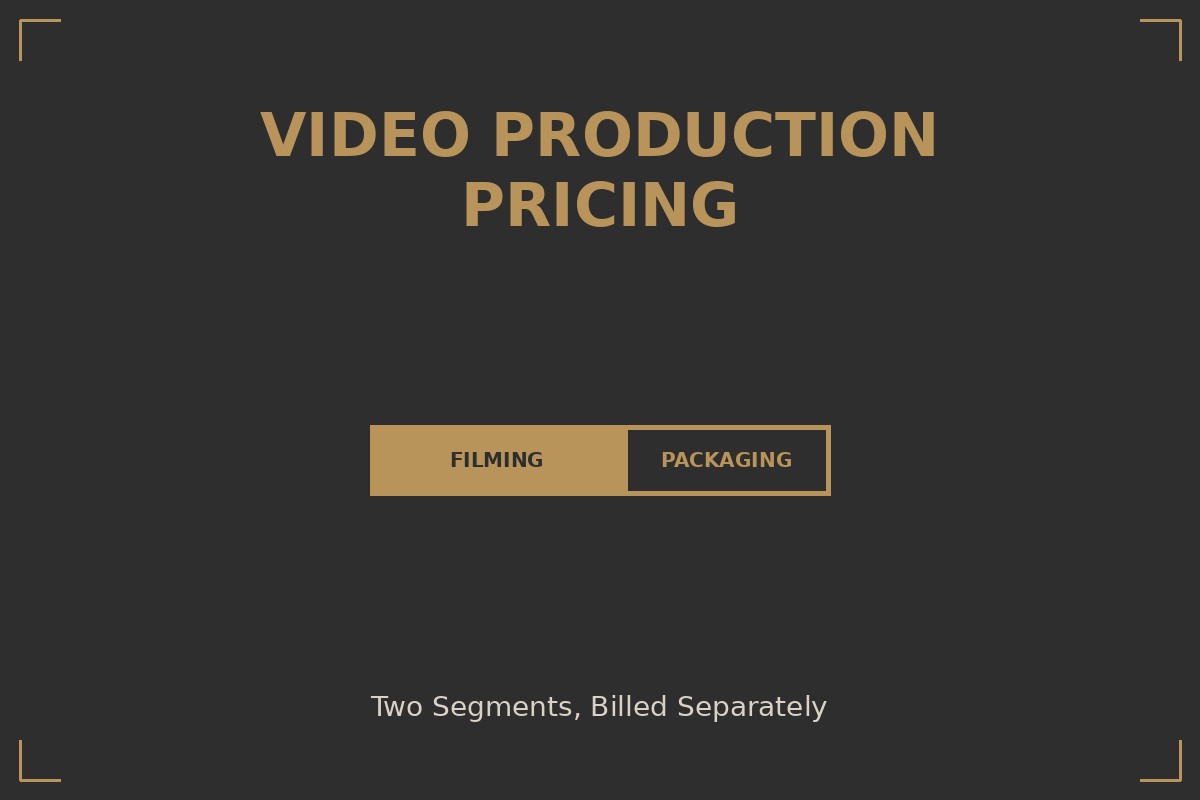Video Production Pricing
