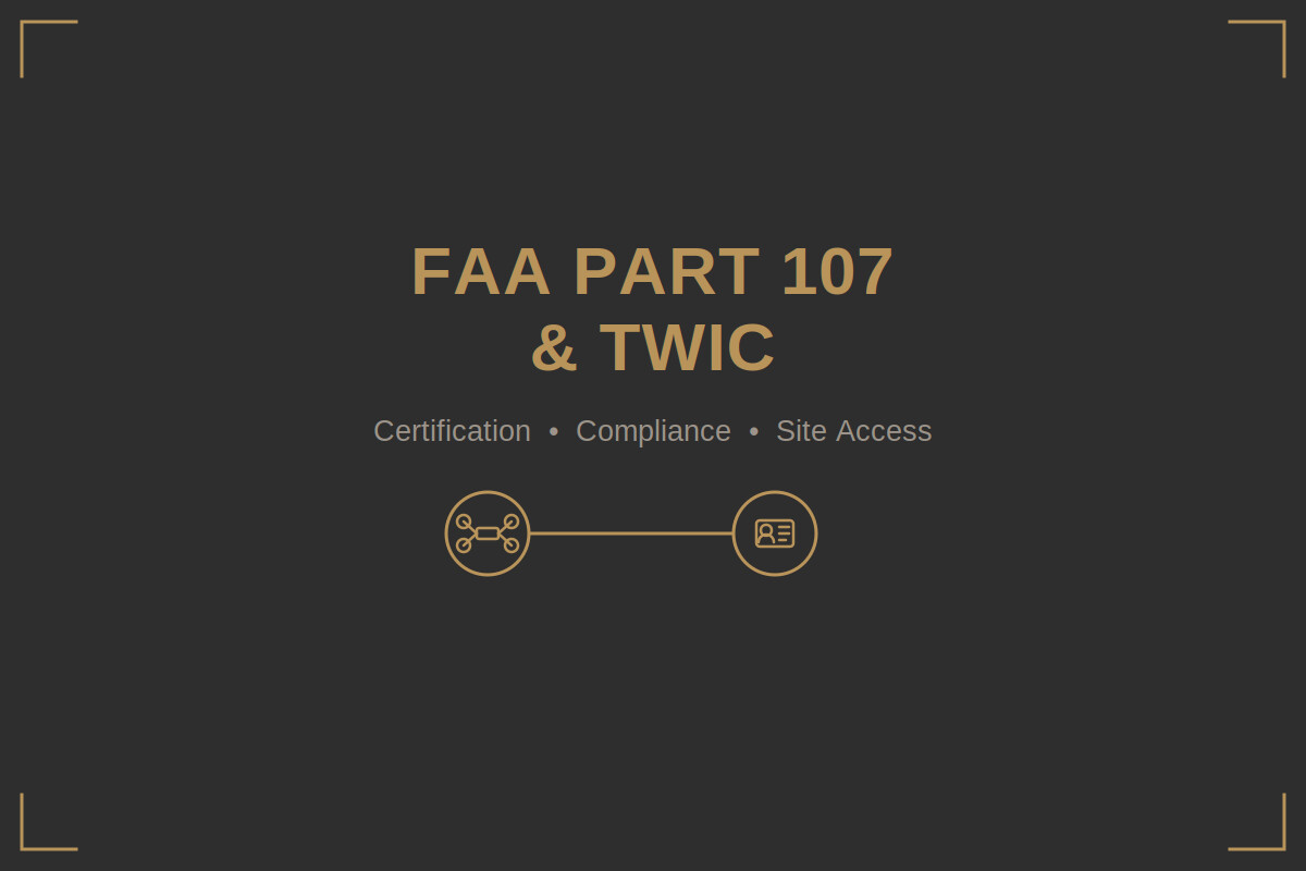 FAA TWIC Industrial Photographer